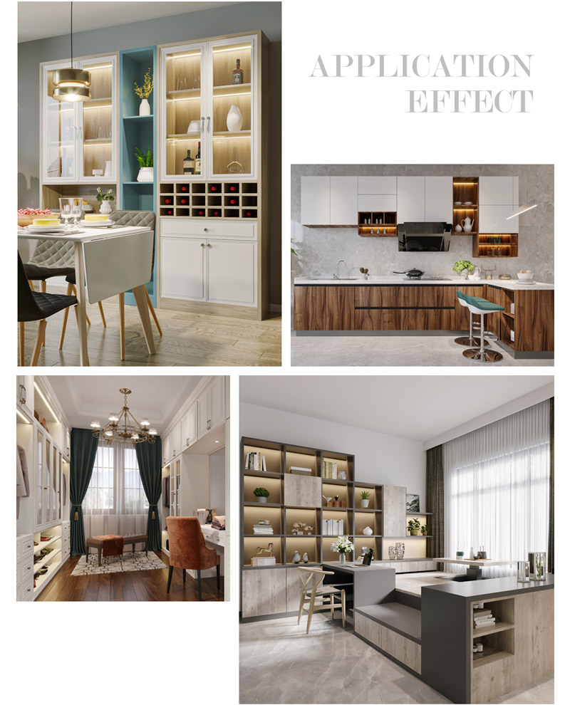 富貴祥生態板家具效果圖