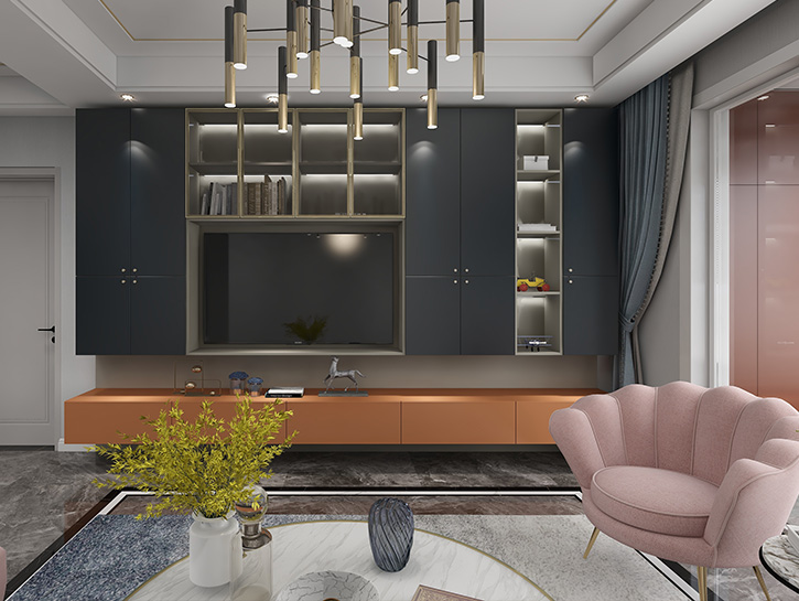 實木電視柜效果圖