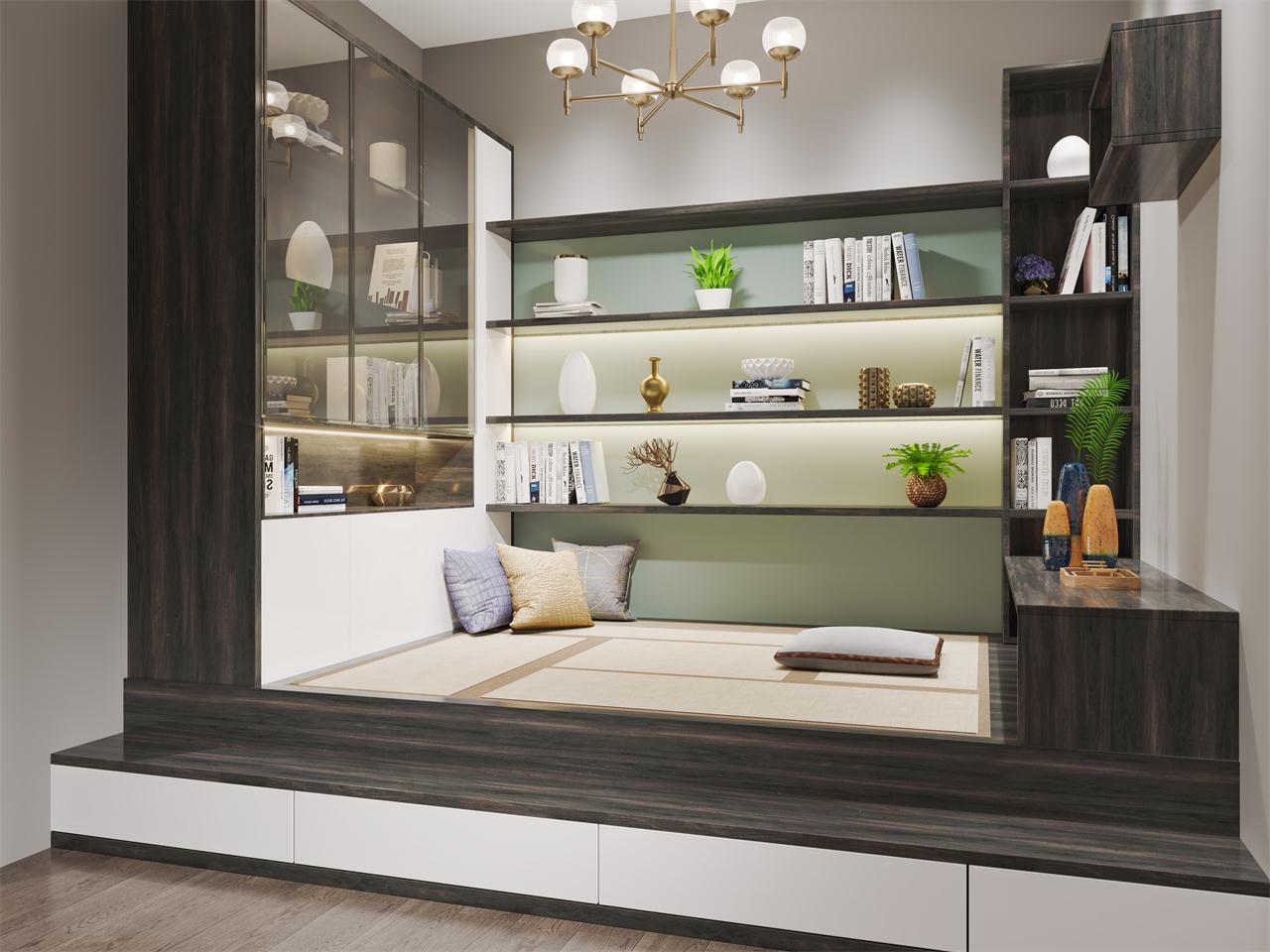 法國洋梨生態板-板材全屋定制案例