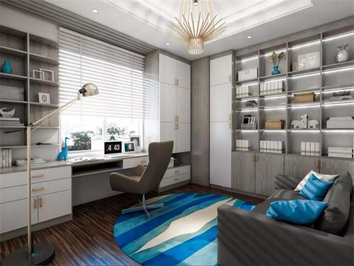 定制書柜效果圖