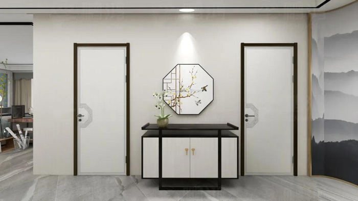 生態新中式木門-STZS008A 新中式生態木門