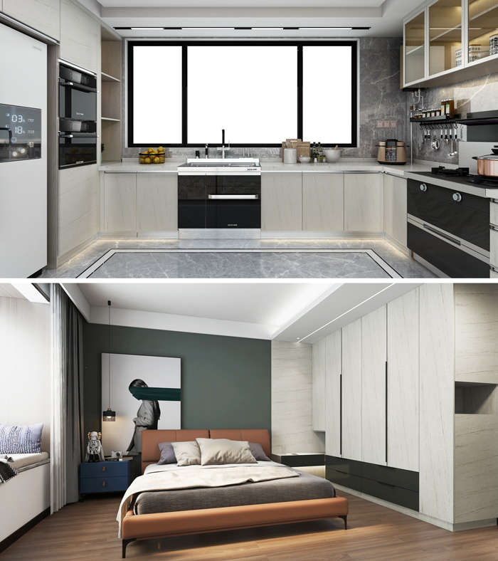 板材定制家具效果圖